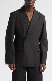 Givenchy Regular Fit Couture Seam Cotton Poplin Jacket