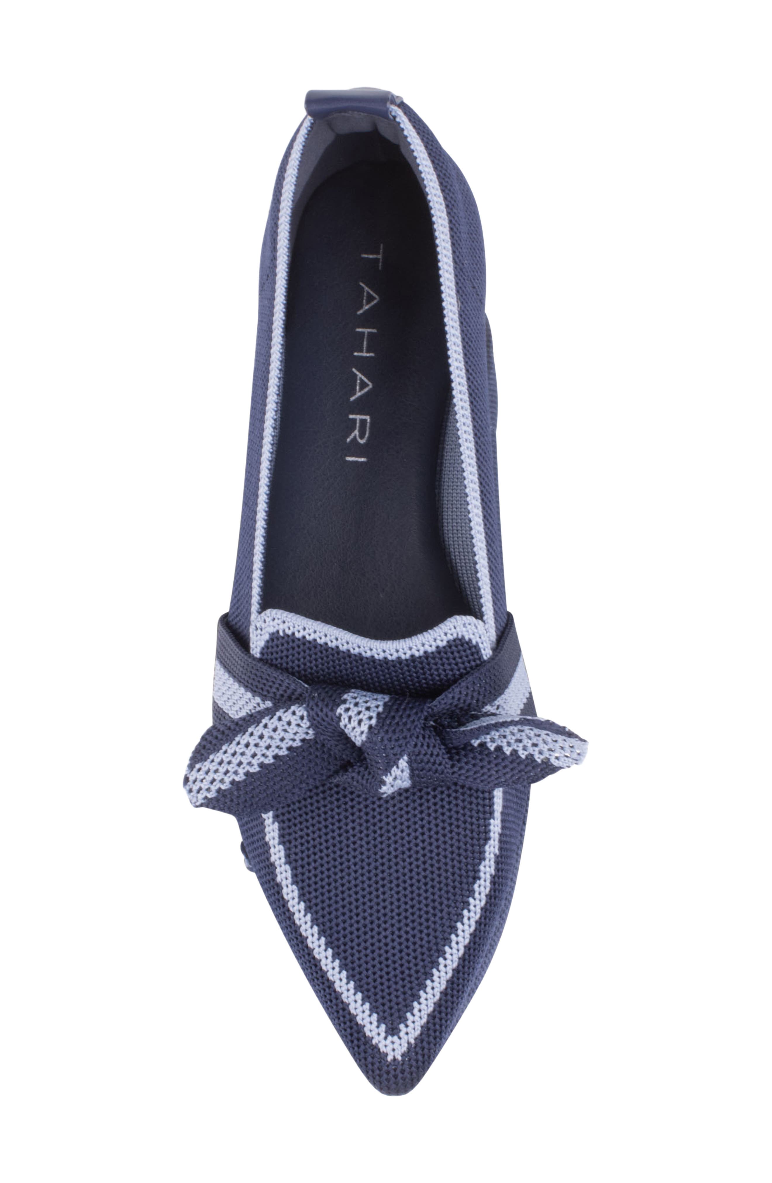 Florentia Pointed Toe Loafer, Alternate, color, NAVY
