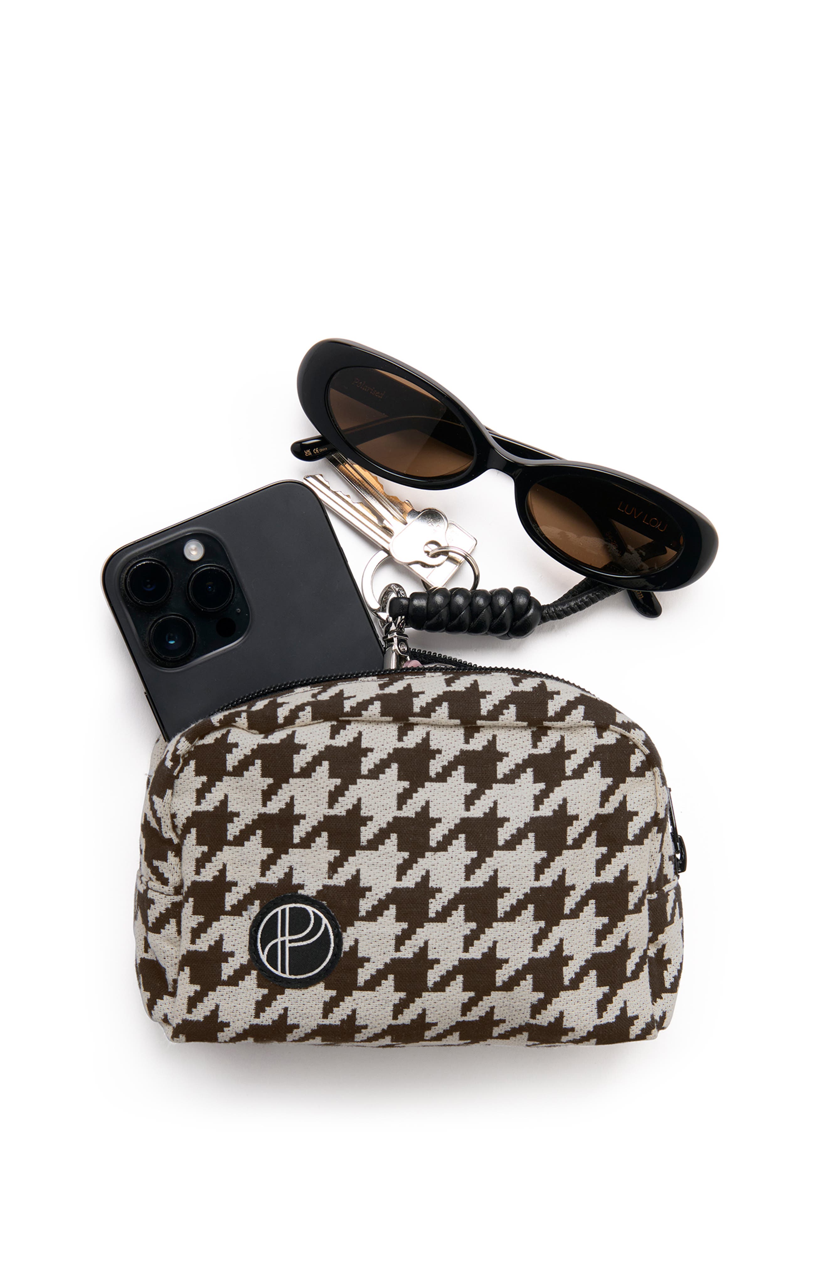 Cocoa Houndstooth
