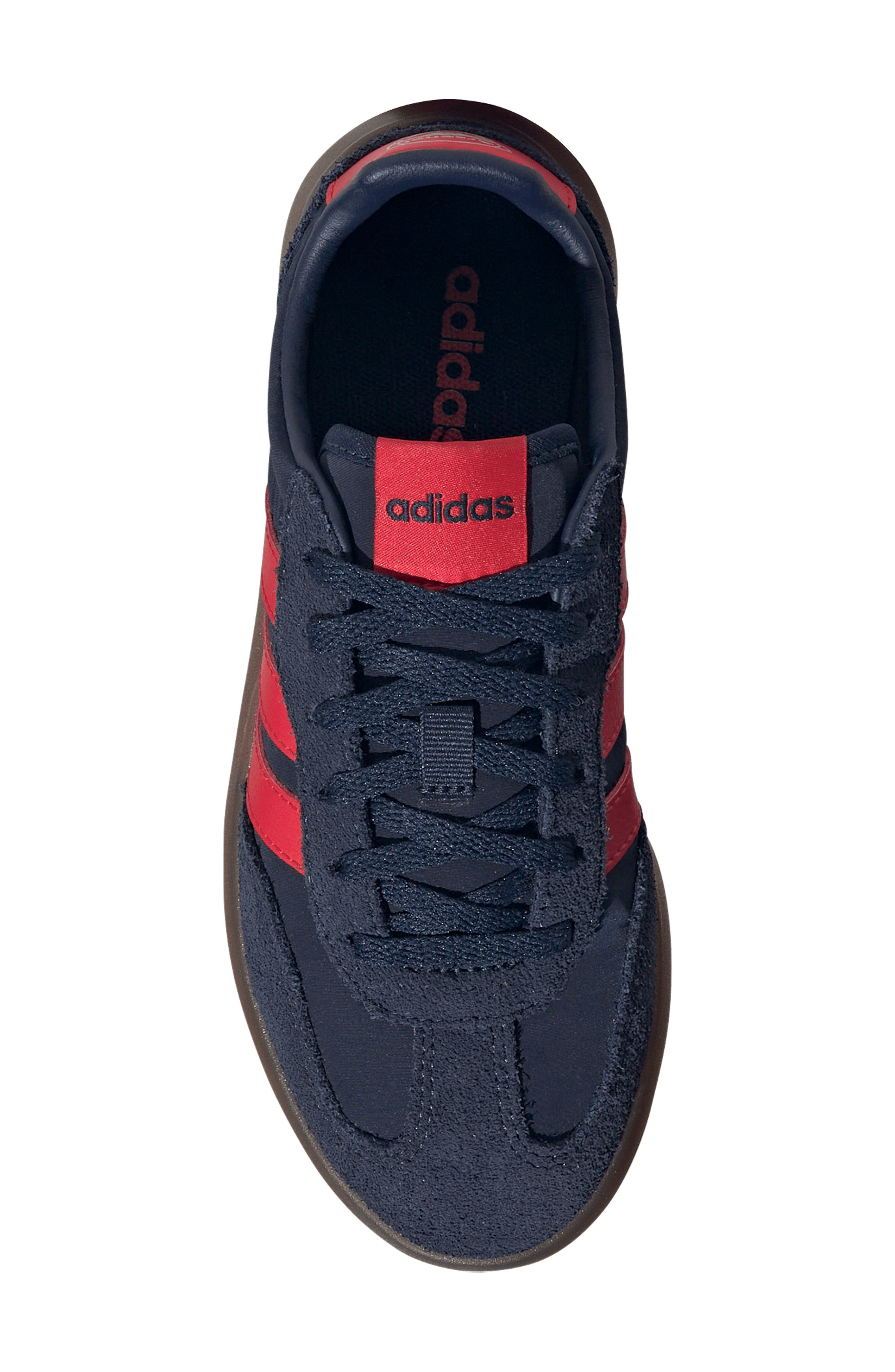 adidas Kids' Barreda Decode Sneaker, Alternate, color, Night Indigo/ Pure Ruby/ Gum