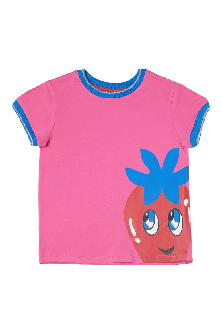 Whitney Organic Cotton Graphic Tee, Main, color, FLUSHED