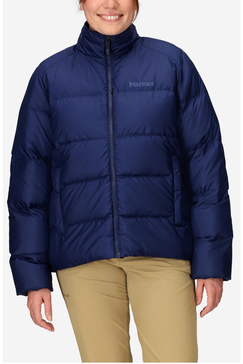 Guides 700 Fill Power Down Water Repellent Jacket, Main, color, ARCTIC NAVY