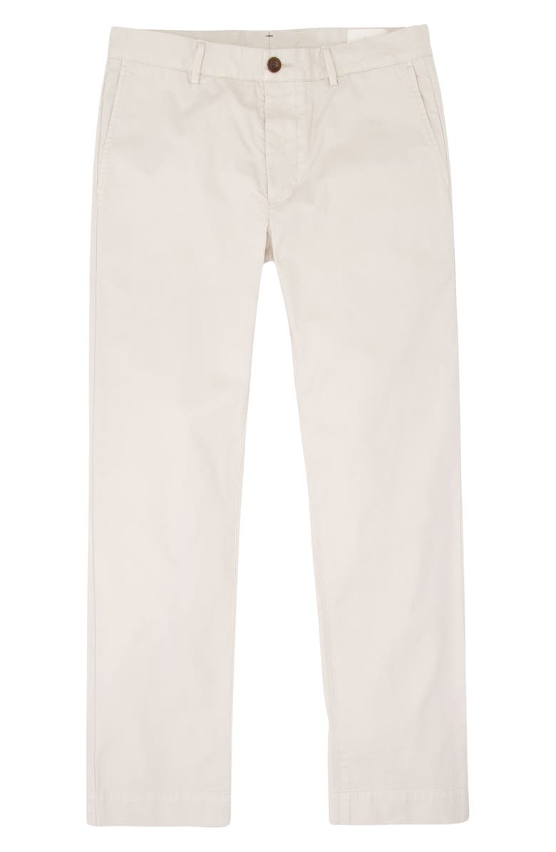 Sid Mashburn Garment Dye Slim Straight Leg Field Pants, Alternate, color, Stone Ap Twill