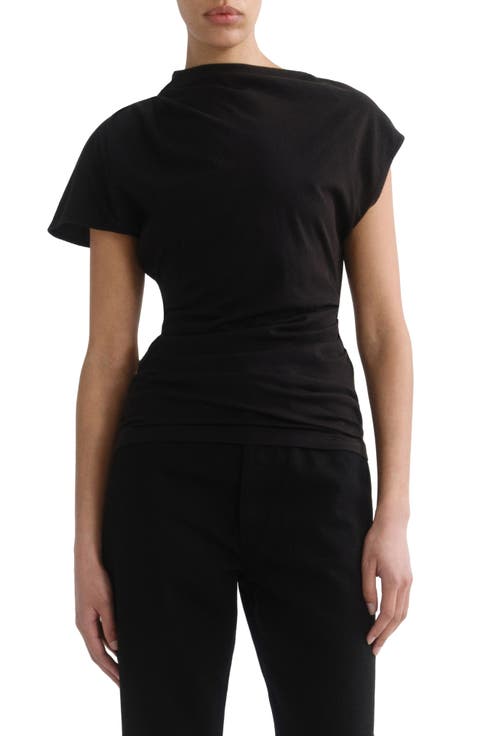 Beckly Asymmetrical Organic Cotton T-Shirt