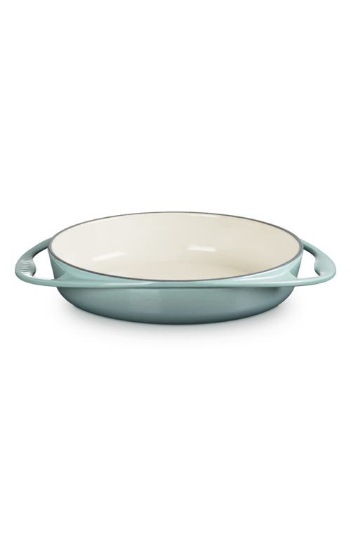 Le Creuset Enameled Cast Iron Traditional Round 2.2-qt. Tatin Dish In Blue