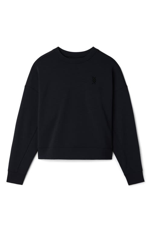 Rhone Dreamglow Oversize Sweatshirt In Black