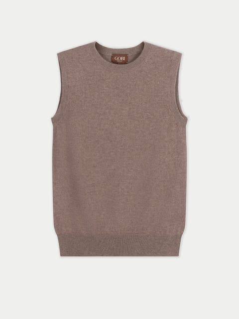 Timeless Cashmere Crewneck Vest