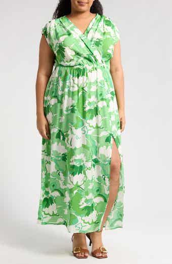 Floral Sleeveless Maxi Dress