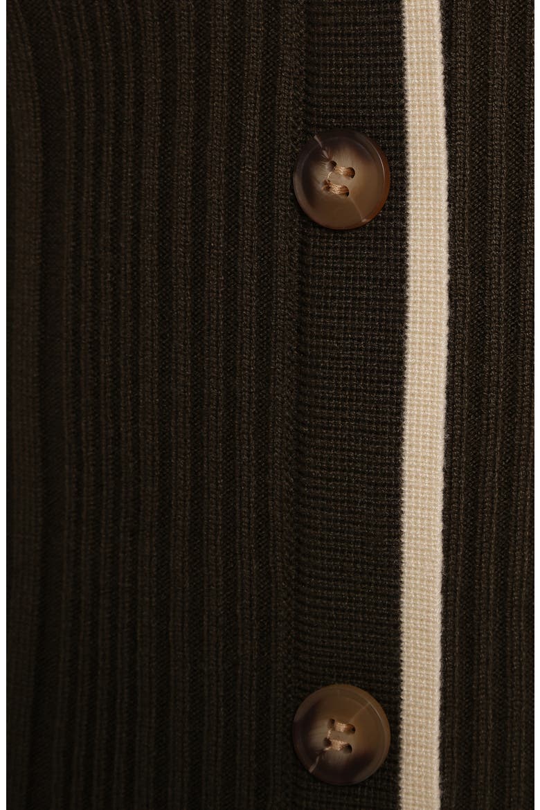 Alondra Rib Cardigan, Alternate, color, OLIVE