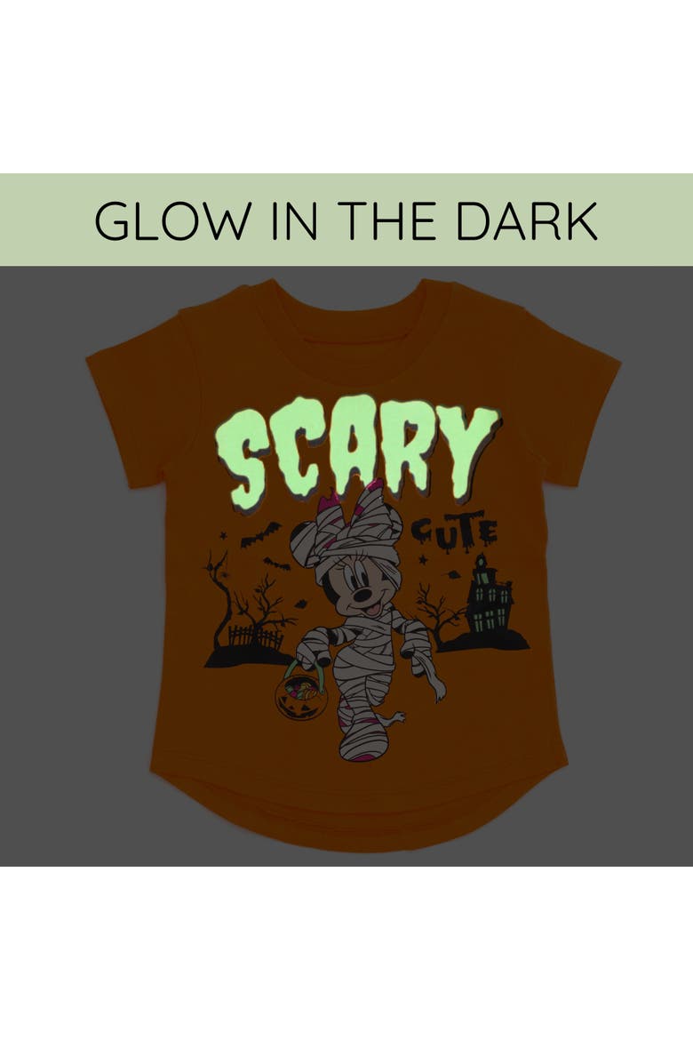 Minnie Mouse Short Sleeve T-Shirt, Alternate, color, Minnie Mummy Orange