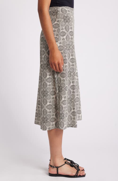 Marine Layer Ryan Slip Skirt In Mandala