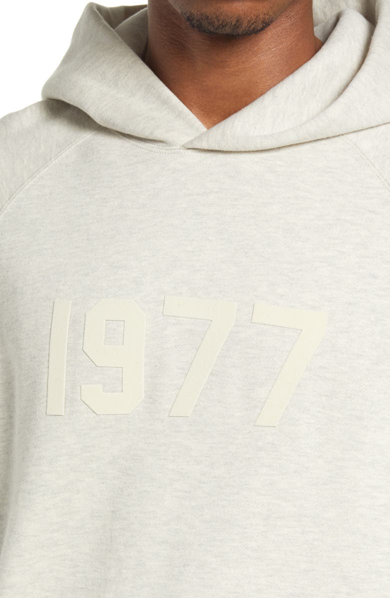 Fear of God Essentials Cotton Blend Hoodie, Alternate, color,