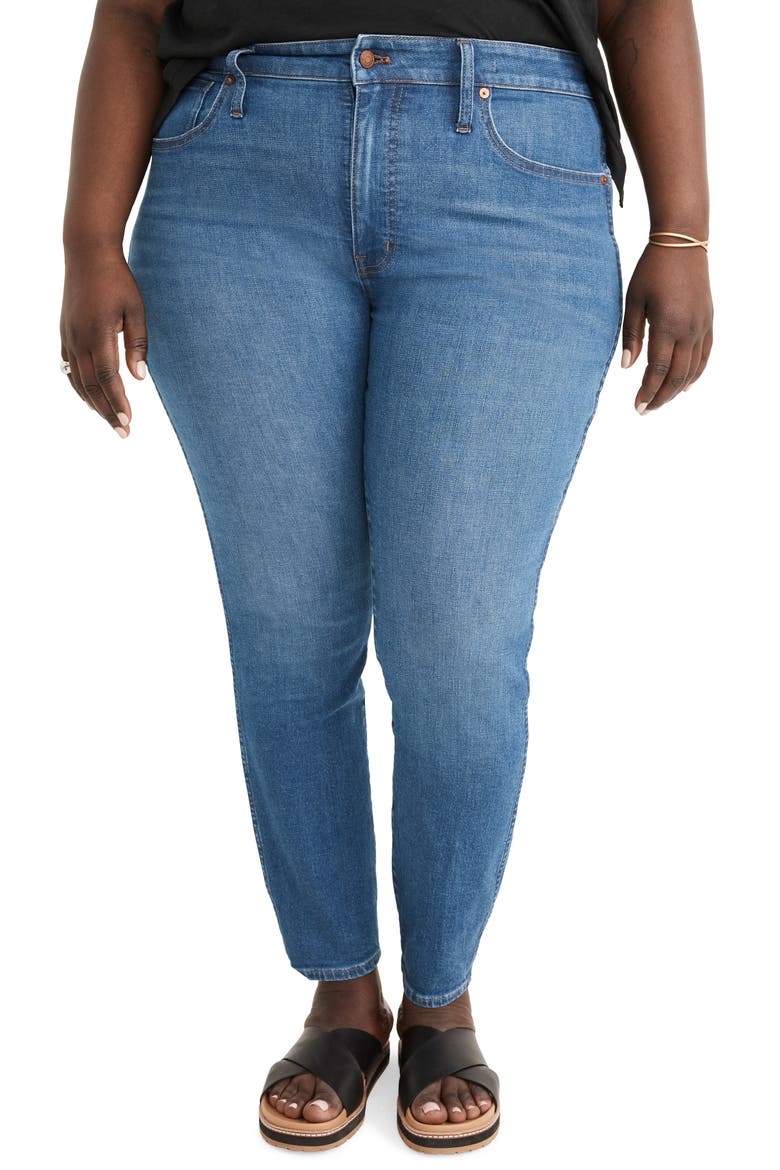 10-Inch High Rise Skinny Jeans, Main, color, HELMSFORD WASH