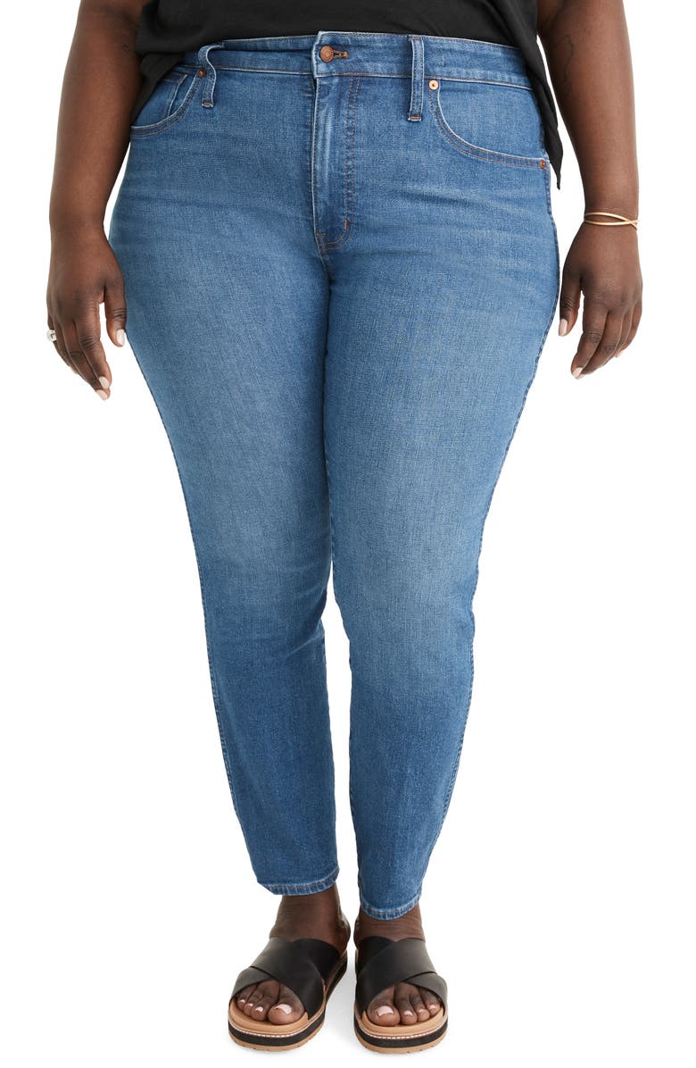 Madewell 10-Inch High Rise Skinny Jeans, Main, color, 