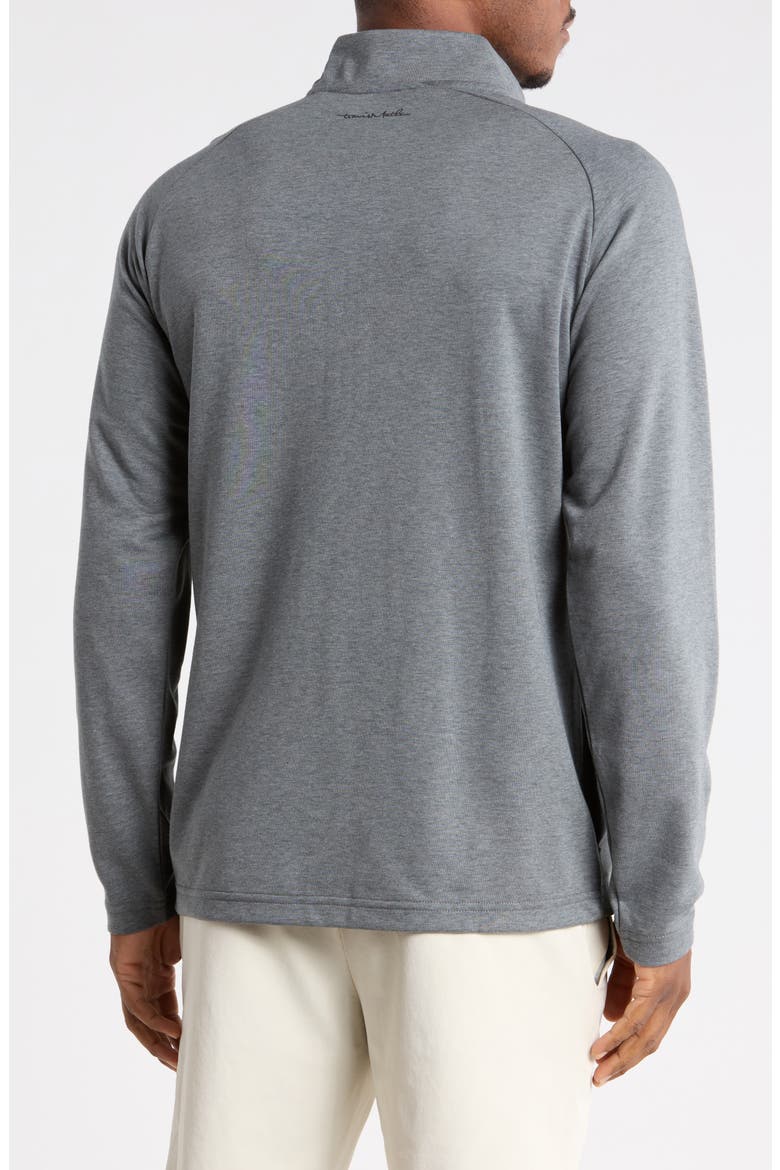 Daily Ration Quarter Zip Pullover, Alternate, color, DARK GREY