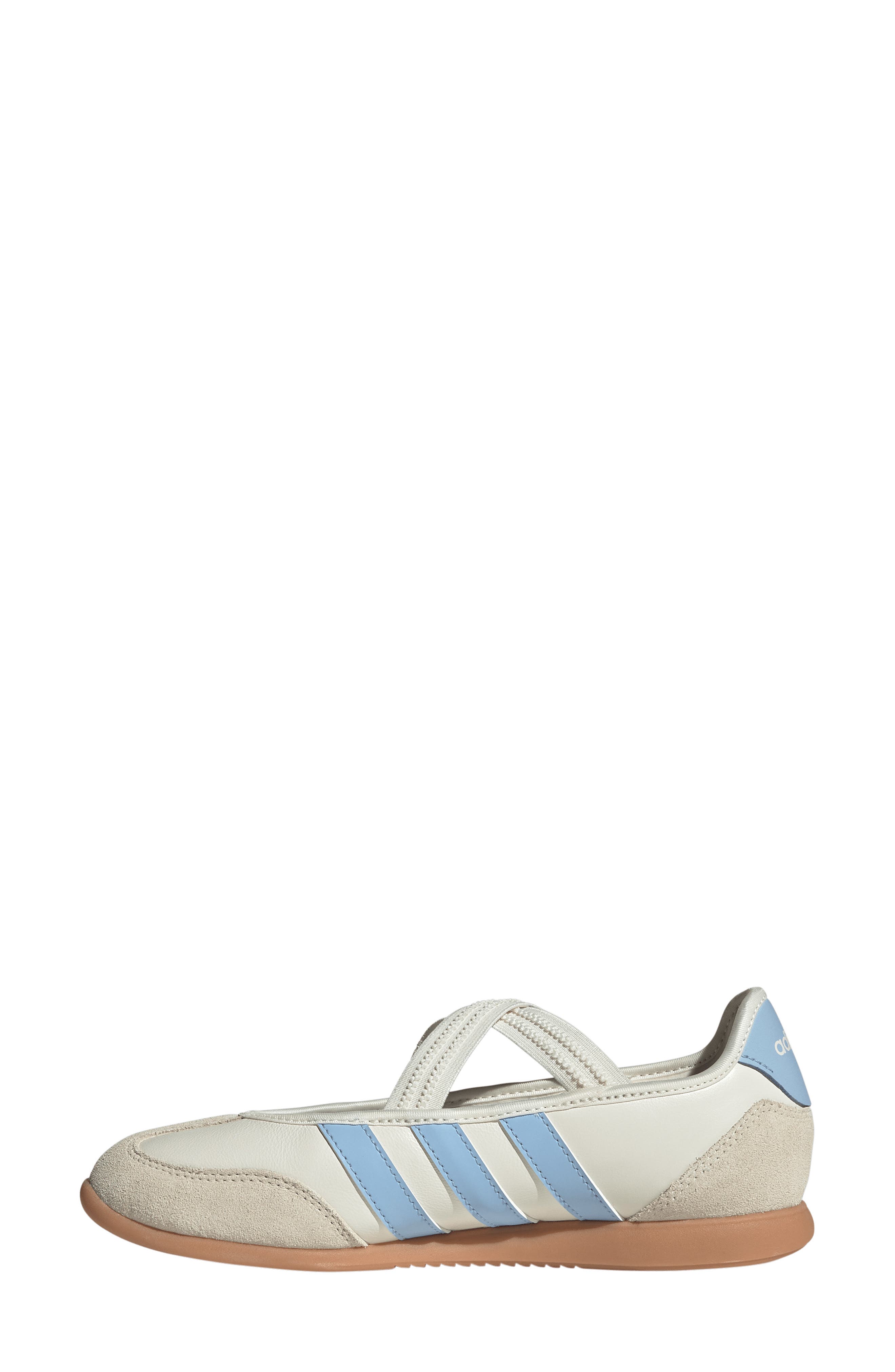 adidas <p>Barreda Mary Jane Sneaker (Women)</p>, Alternate, color, Off White/ Glow Blue/ Gum