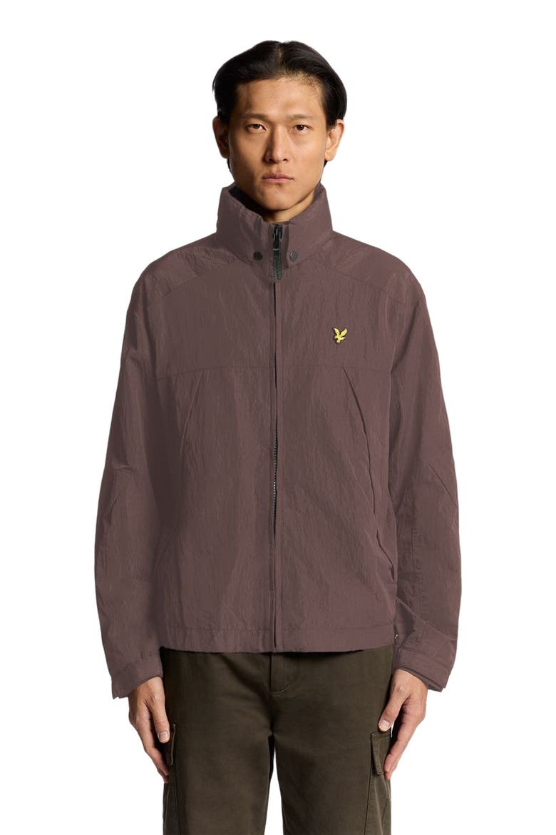 Long Sleeve Fold Away Hood Jacket, Main, color, Espresso