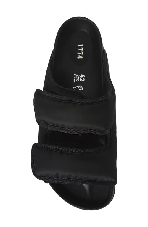 1774 BIRKENSTOCK 1774 BIRKENSTOCK ARIZONA BLACK COZY NYLON SANDAL