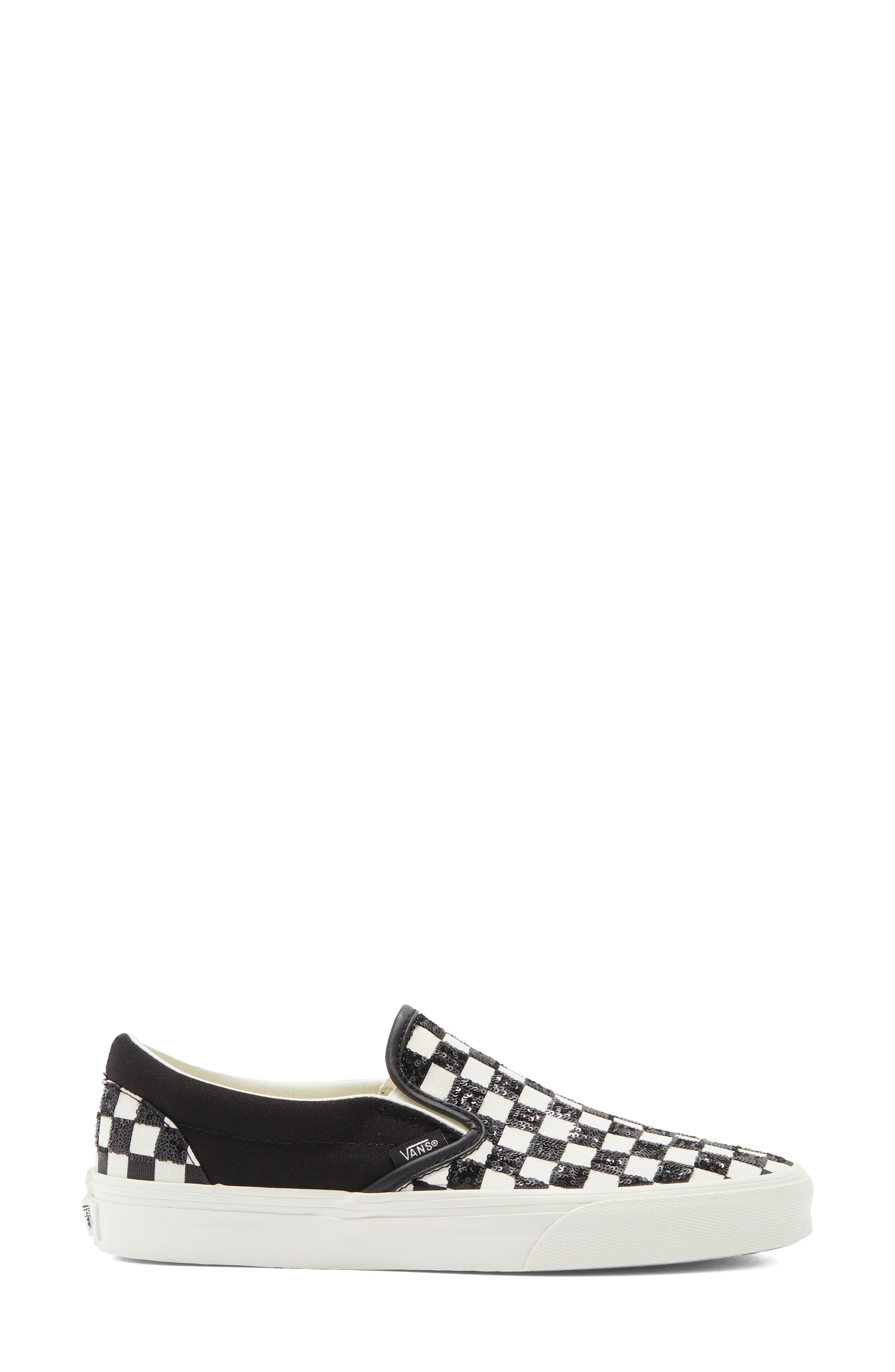 Classic Slip-On Sneaker, Alternate, color, BEADED CHECKERBOARD