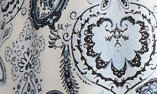 Jones New York Paisley Print Top In Blue