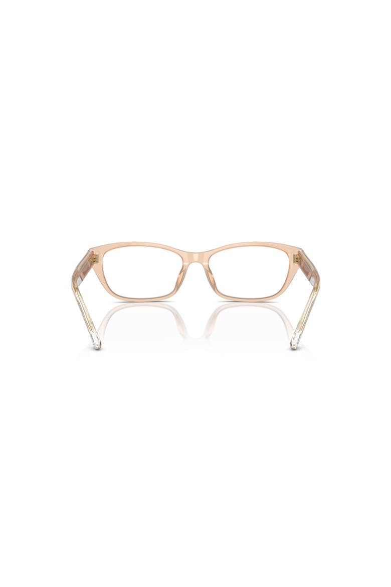 52mm Cat Eye optical glasses, Alternate, color, Beige