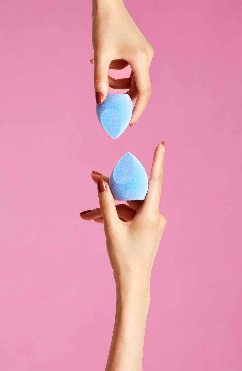 JUNO & Co Set of 4 Microfiber Velvet Sponges, Alternate, color, 