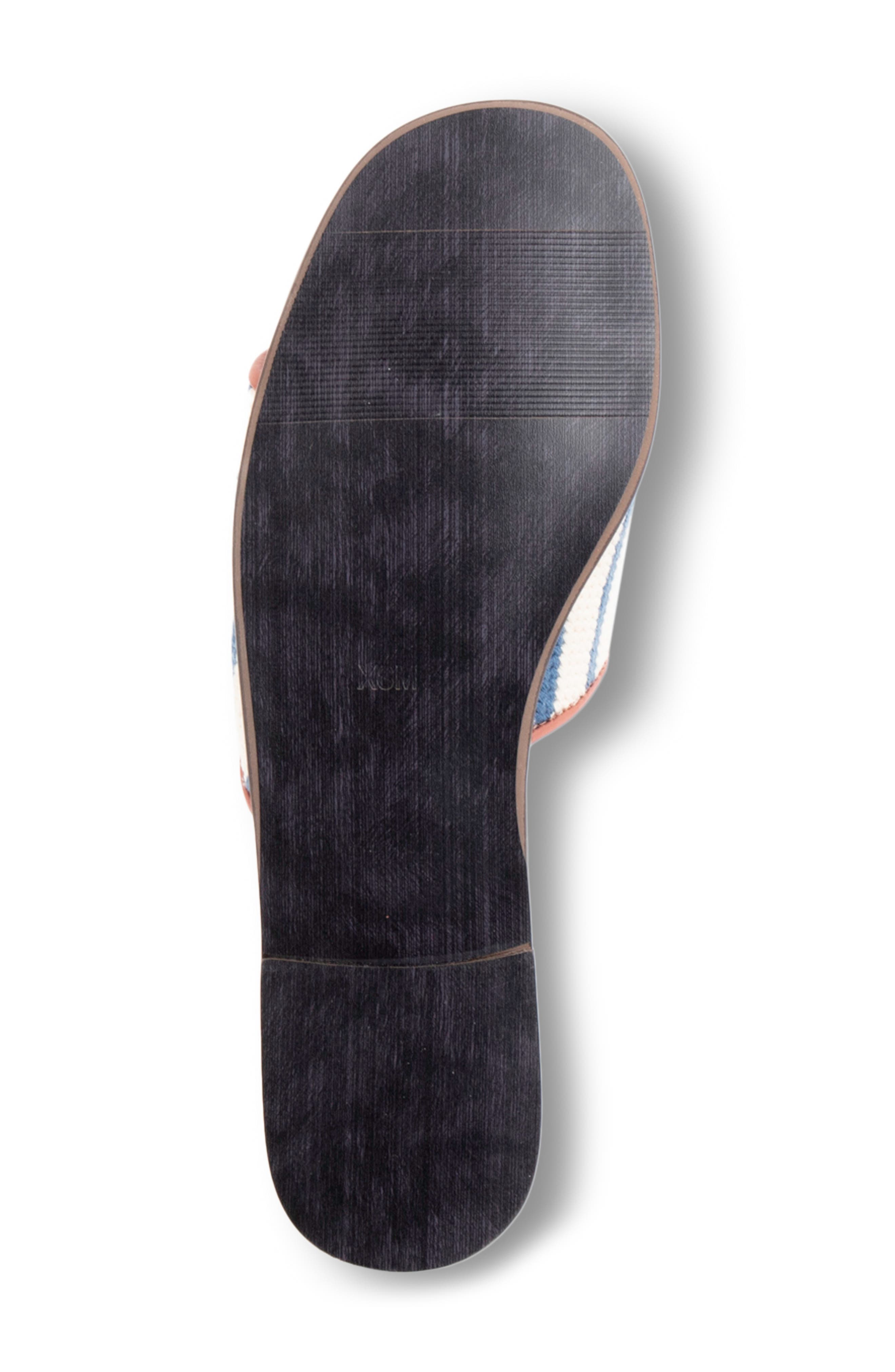 ByPaige Needlepoint Crab Slide Sandal, Alternate, color, 