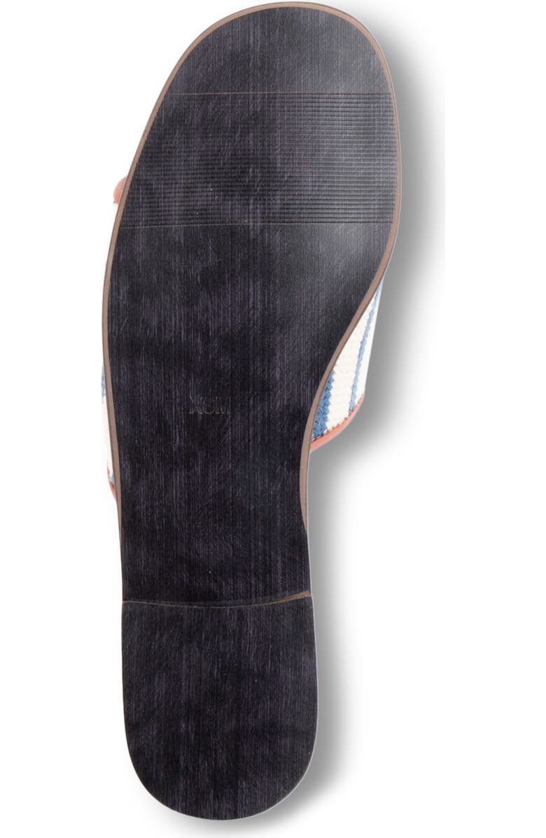 ByPaige Needlepoint Crab Slide Sandal, Alternate, color,