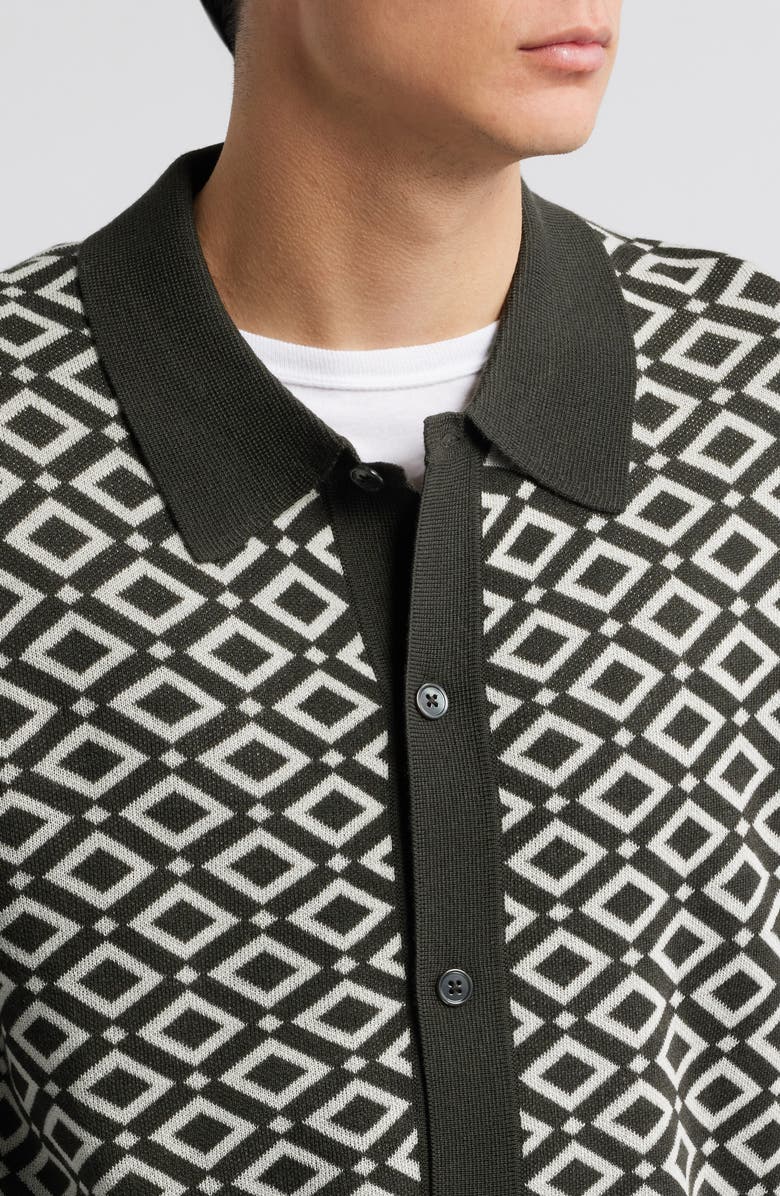 NN07 Thor 6584 Wool Blend Polo Cardigan, Alternate, color, 