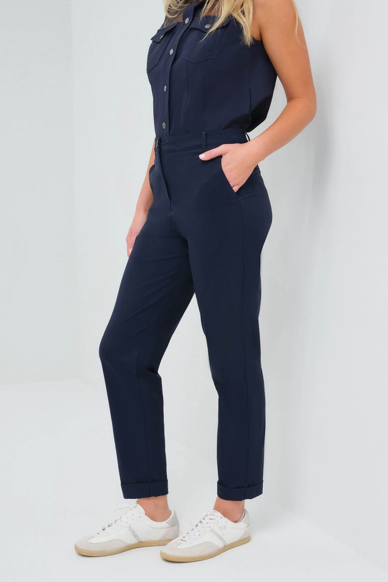Leandra Ultralight Modern Fit Pant, Alternate, color, Navy