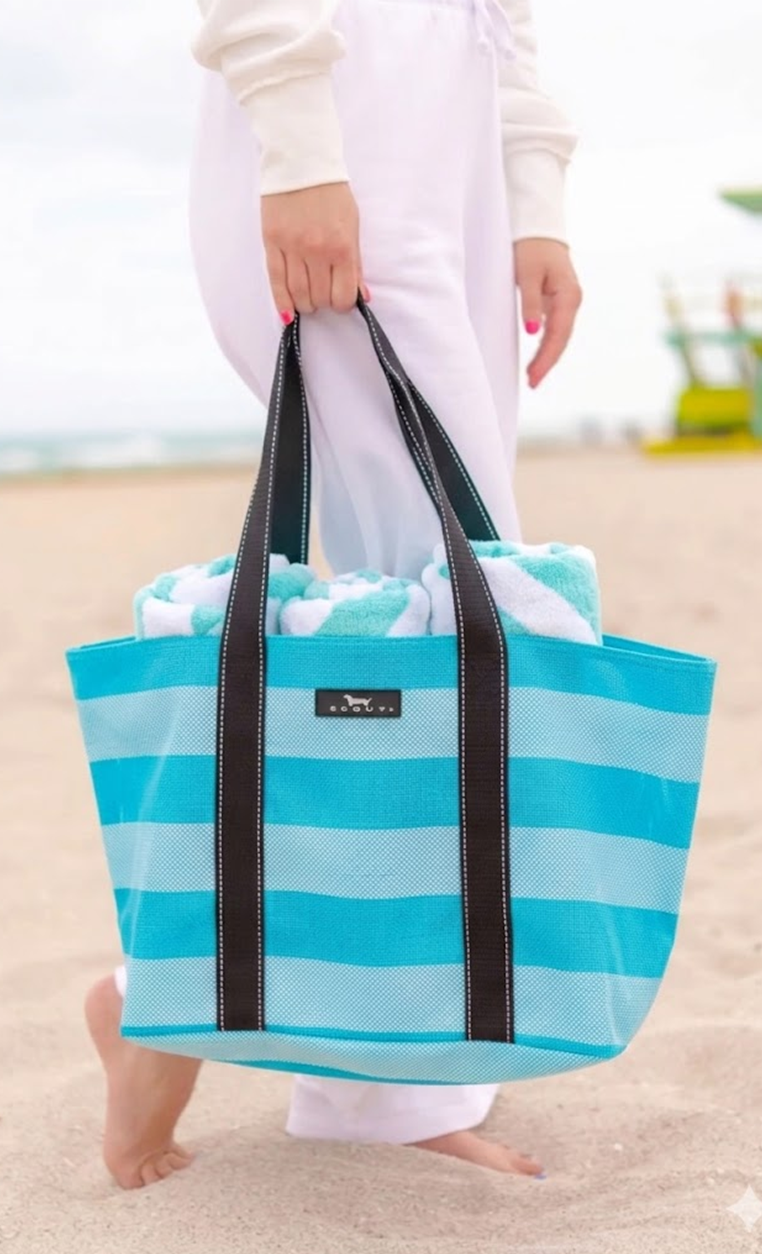 SCOUT Joyride Beach Tote, Alternate, color, Aloha Aqua