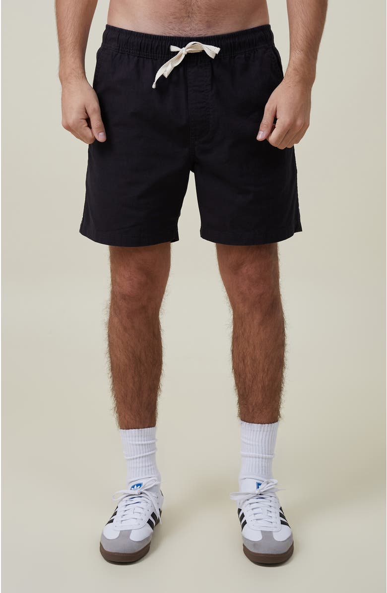 Cotton On Men
s Easy Short, Alternate, color, Black Texture