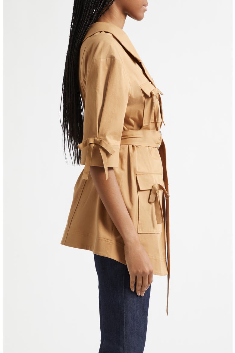 Saige Twill Katie Blazer, Alternate, color, SANDALWOOD
