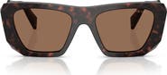 Prada 53mm Square Sunglasses