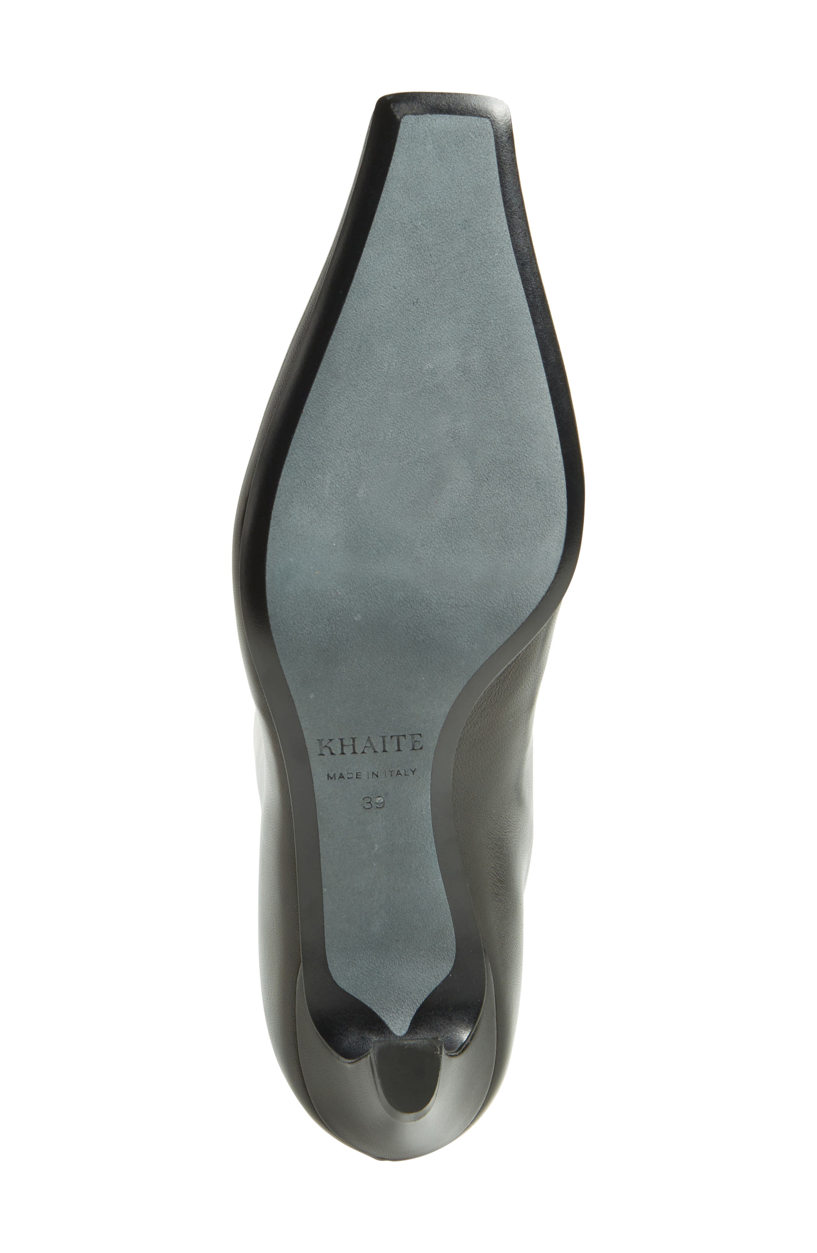 Khaite Davis Knee High Boot, Alternate, color, Black