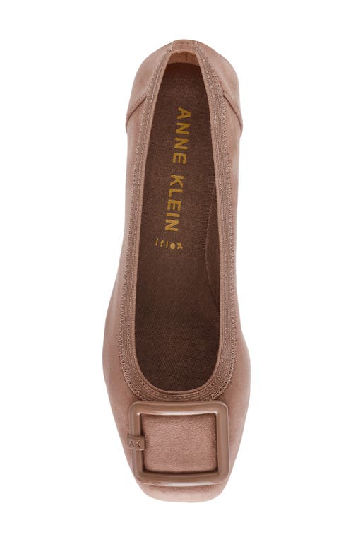Anne Klein Umari Ballet Flat In Brown
