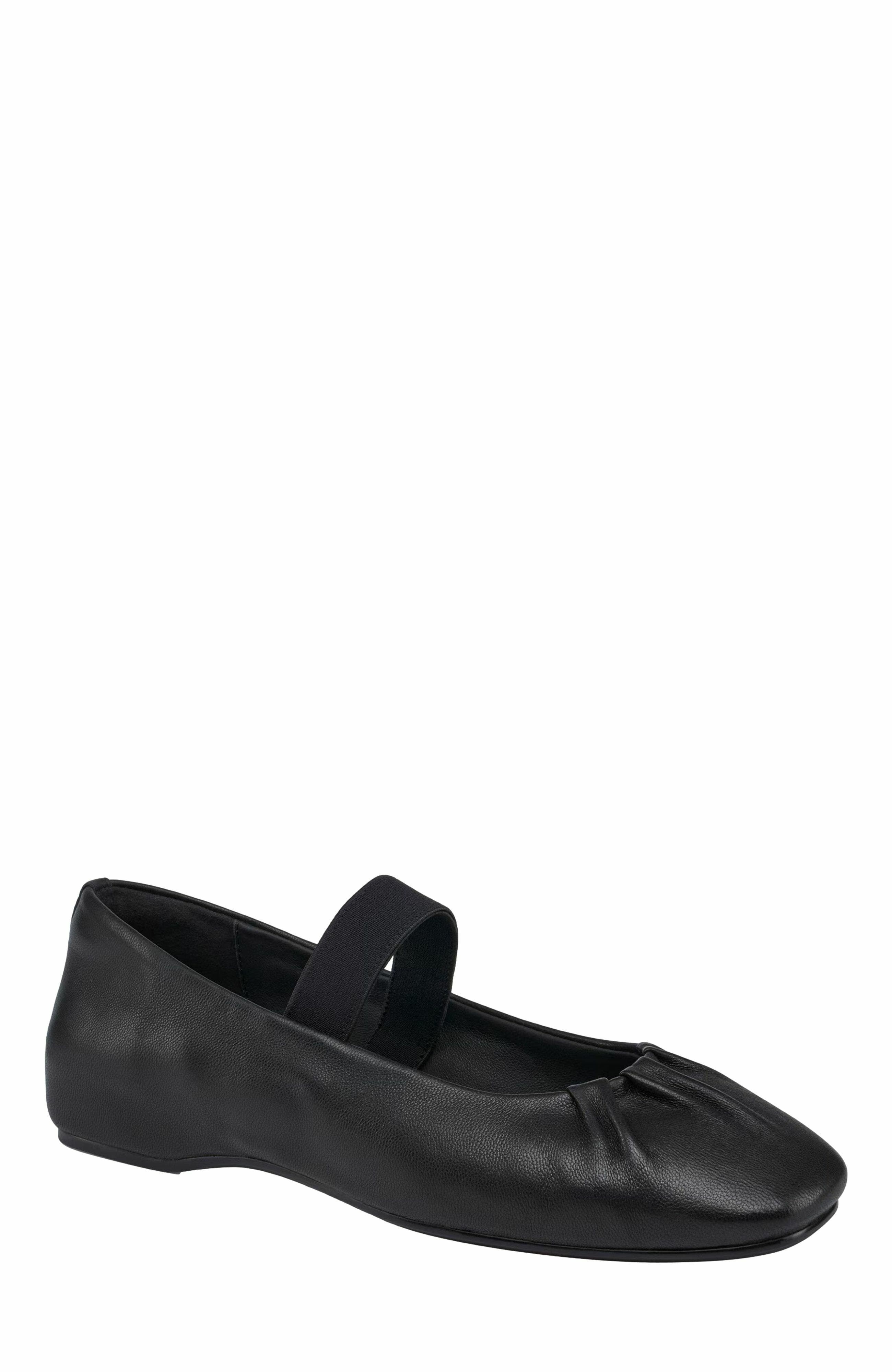 Grace Footwear Rimini Ballerina, Main, color, Black