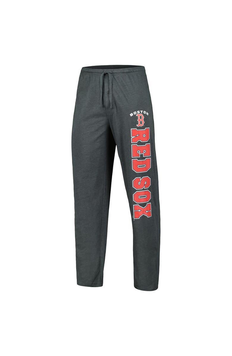 CONCEPTS SPORT Men's Concepts Sport Charcoal/Navy Boston Red Sox Meter T-Shirt & Pants Sleep Set, Alternate, color, Charcoal