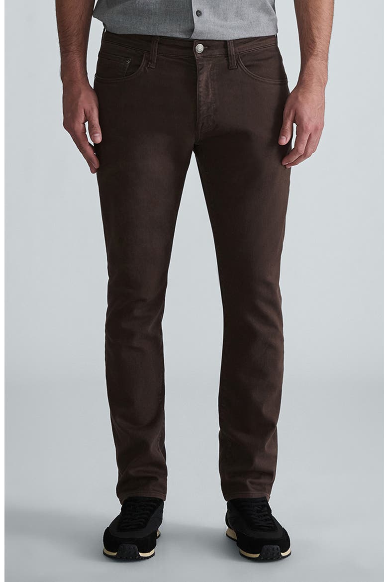 Marcus Straight Leg Jeans, Main, color, BROWN DENIM