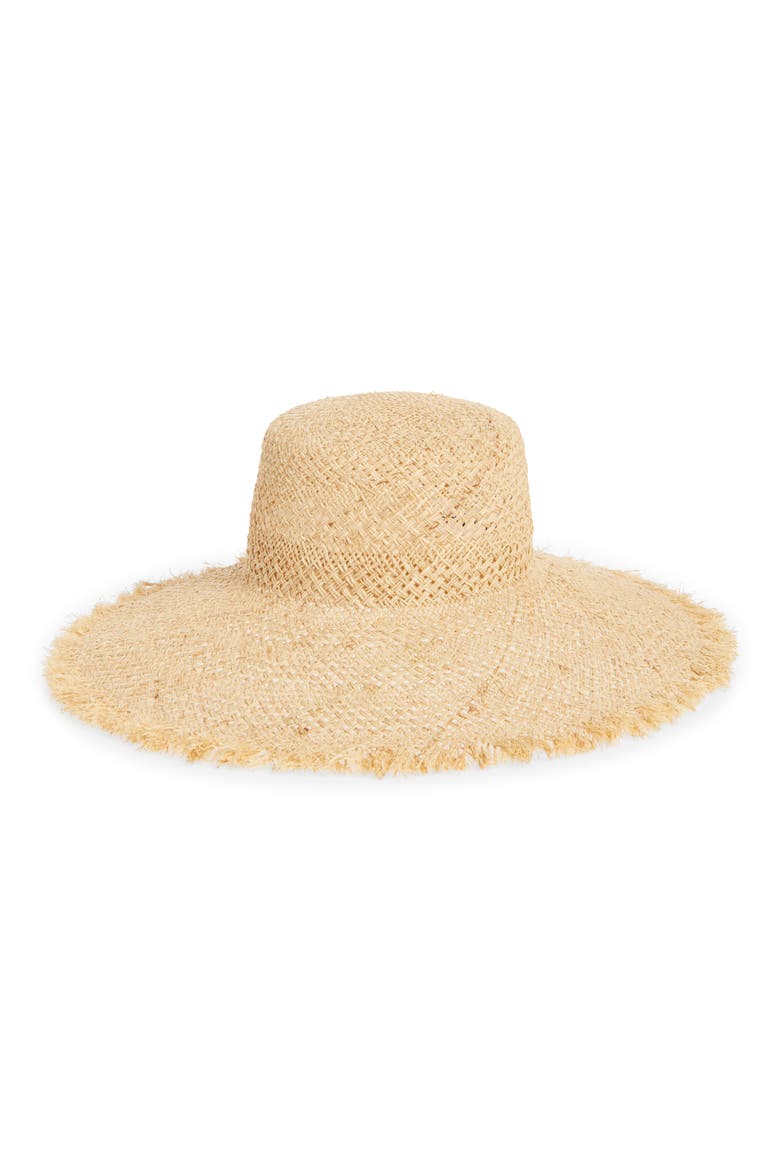 The Sundowner Straw Hat, Main, color, NATURAL