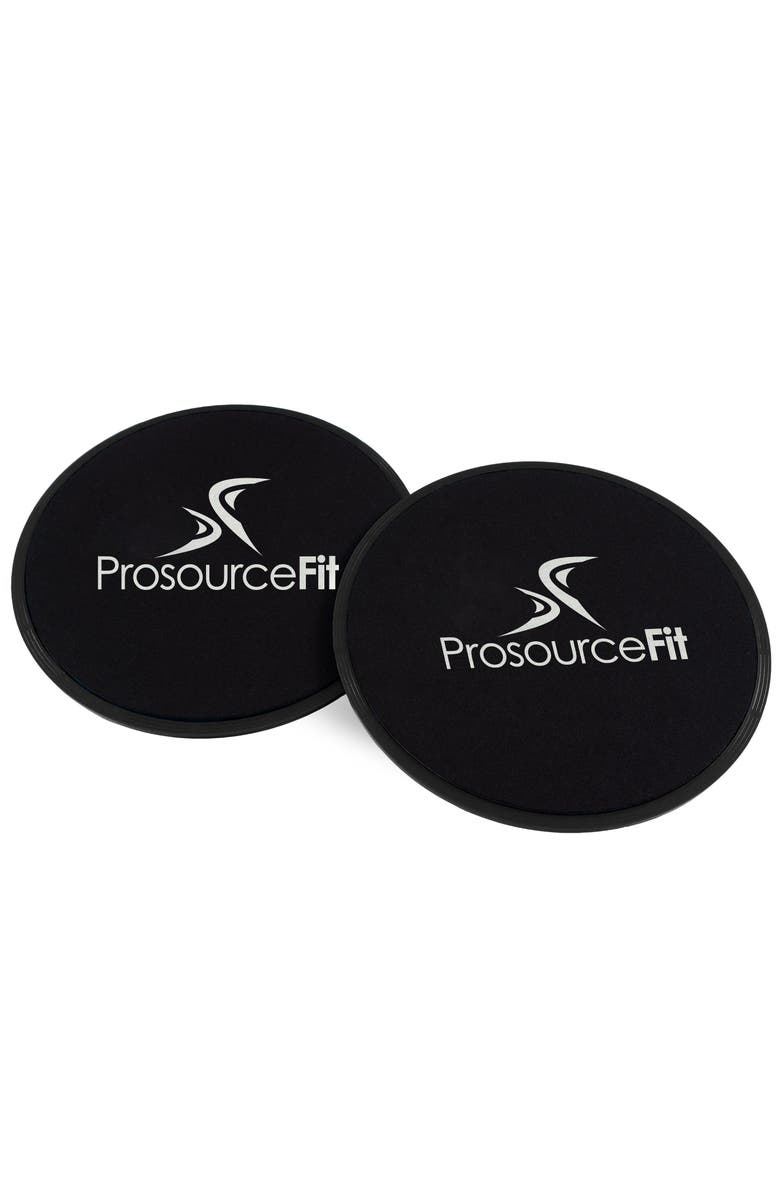 ProsourceFit Core Sliders, Alternate, color, Black