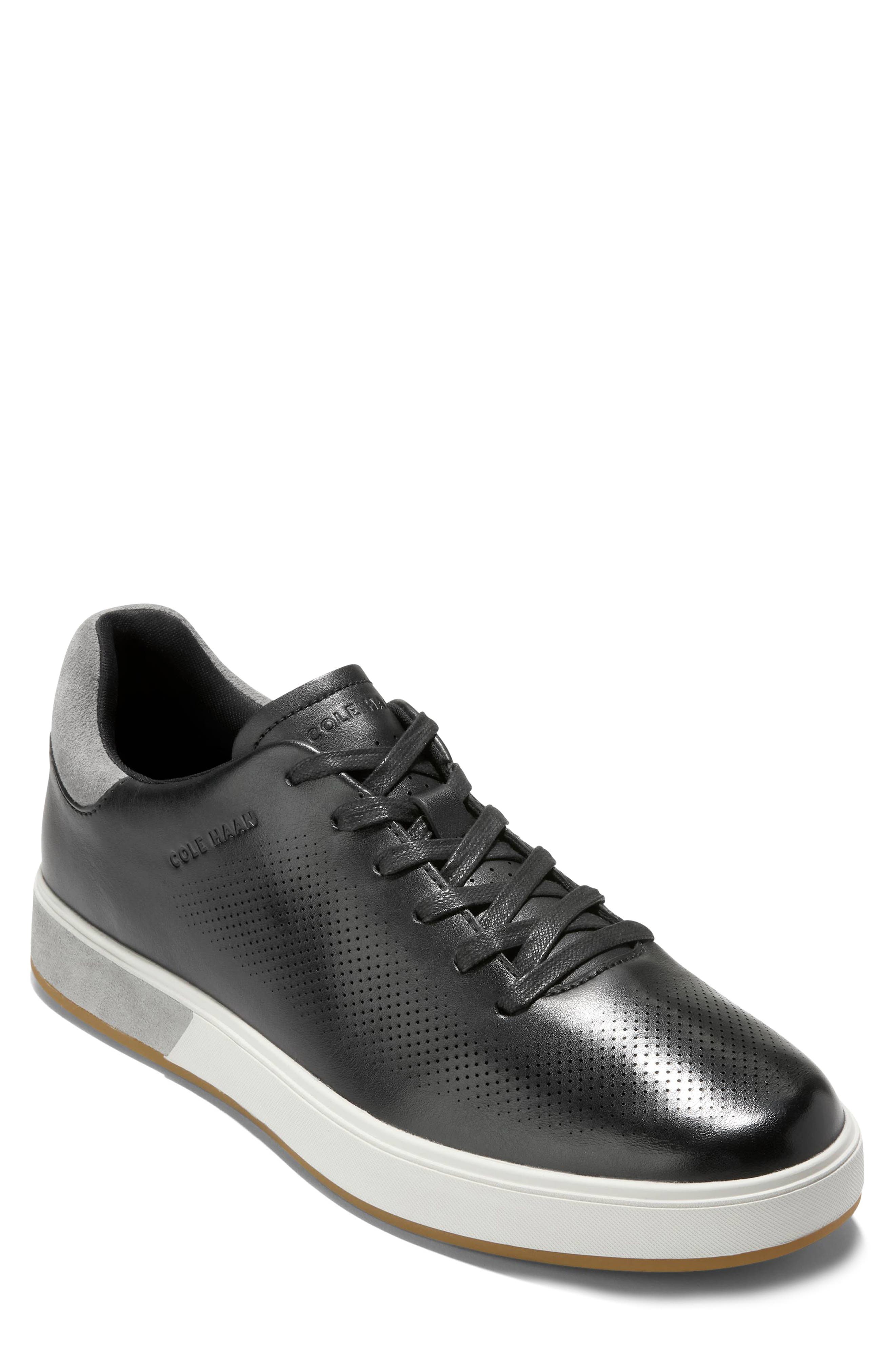 Cole Haan GrandPro Angleace Sneaker, Main, color, Black/ Sea Stone/ Glacier Gray
