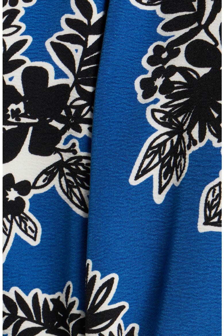 Bandana Layered Ruffle Sleeveless Dress, Alternate, color, BLUE/ WHITE