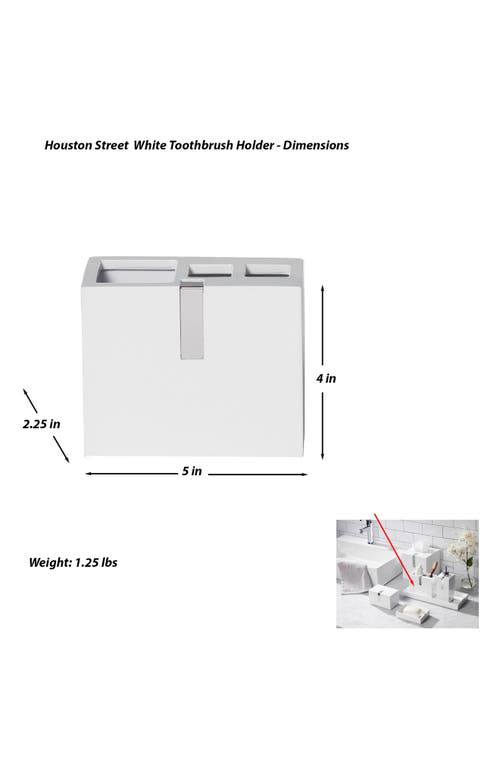 ROSELLI TRADING COMPANY ROSELLI TRADING COMPANY HOUSTON STREET TOOTHBRUSH HOLDER