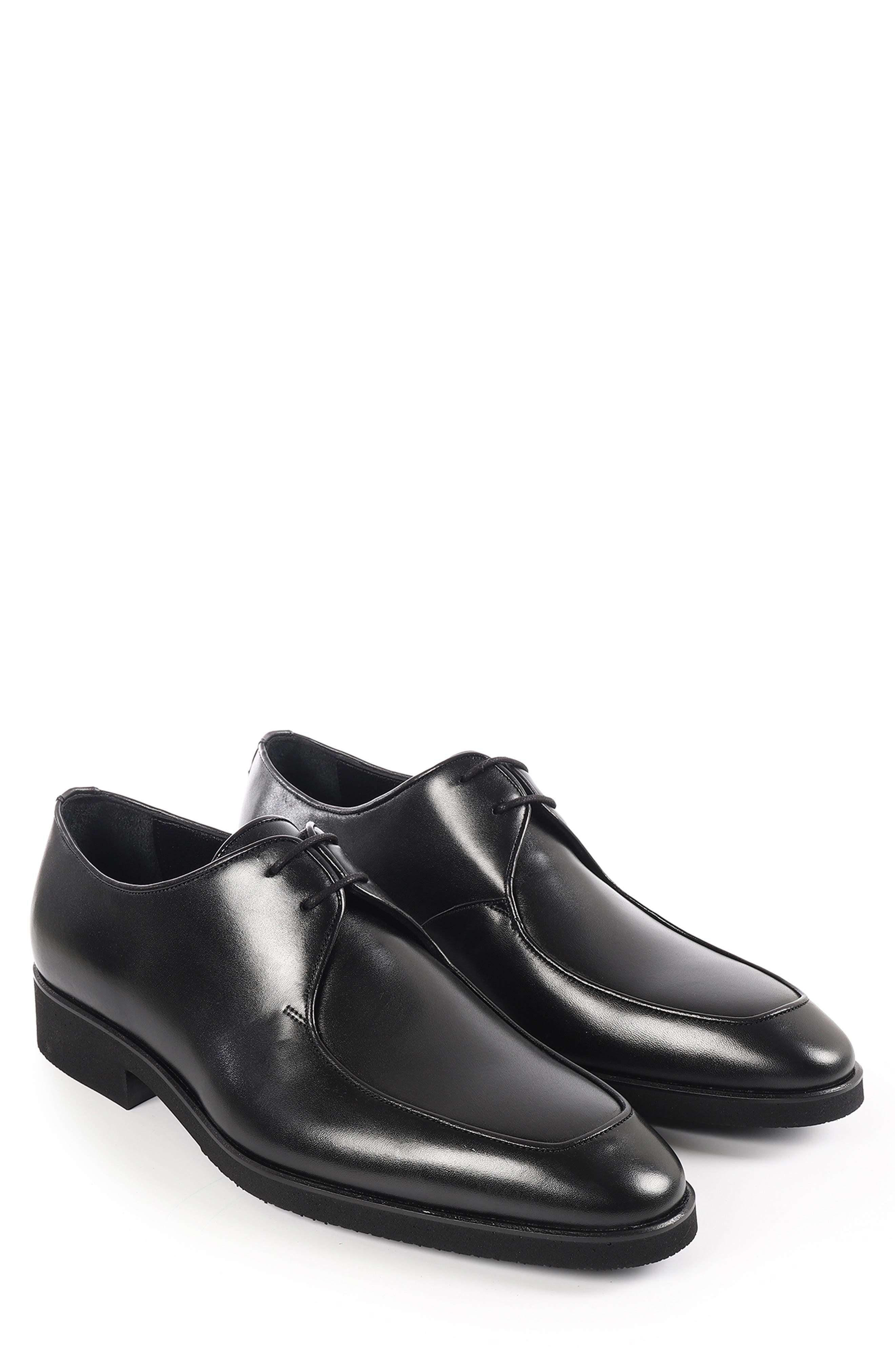 VELLAPAIS Baymont Apron Toe Oxford, Alternate, color, Black
