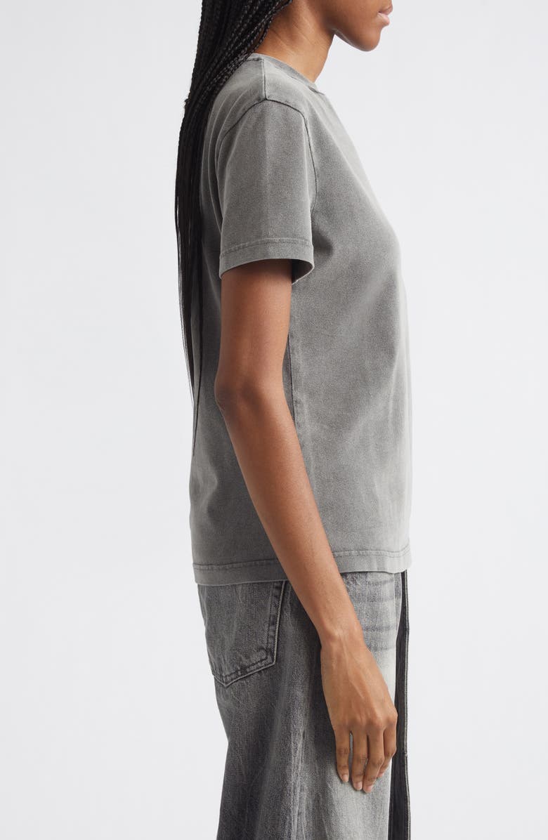 Acne Studios Gender Inclusive Cotton Crewneck T-Shirt, Alternate, color, Faded Black