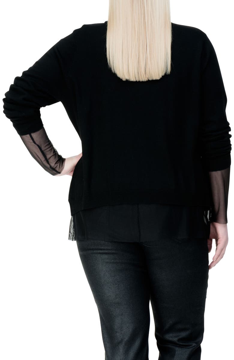 Universal Standard Curved Merino Wool Cardigan, Alternate, color, 