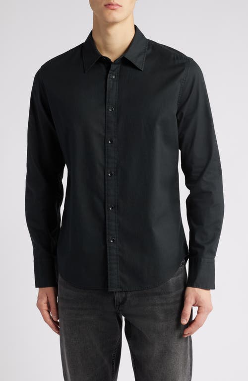 Rag & Bone Tomlin Cotton Dobby Button-up Shirt