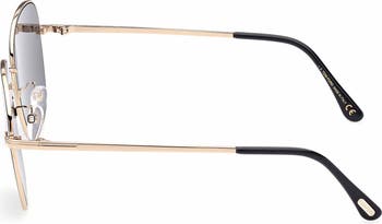 59mm Round Sunglasses