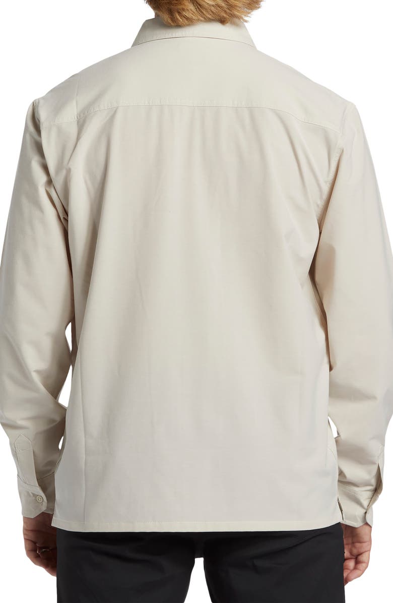 Billabong Surftrek Tech Long Sleeve Button-Up Shirt, Alternate, color, 